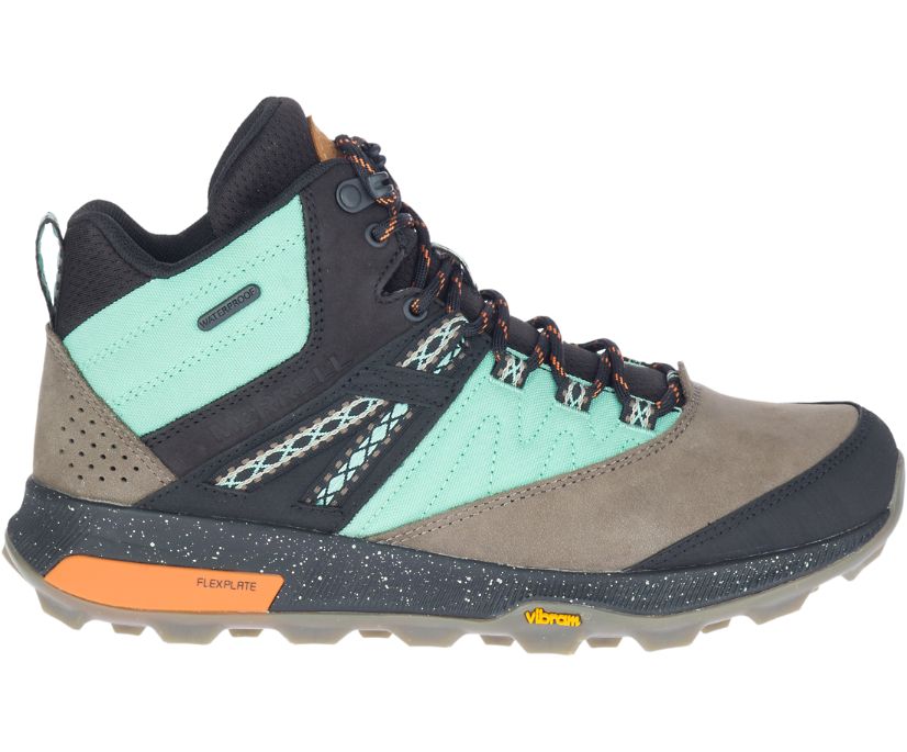 Buty Merrell Zion Mid Wasserdicht X Unlikely Hikers Wide Width - Buty Trekkingowe Damskie Merrell -